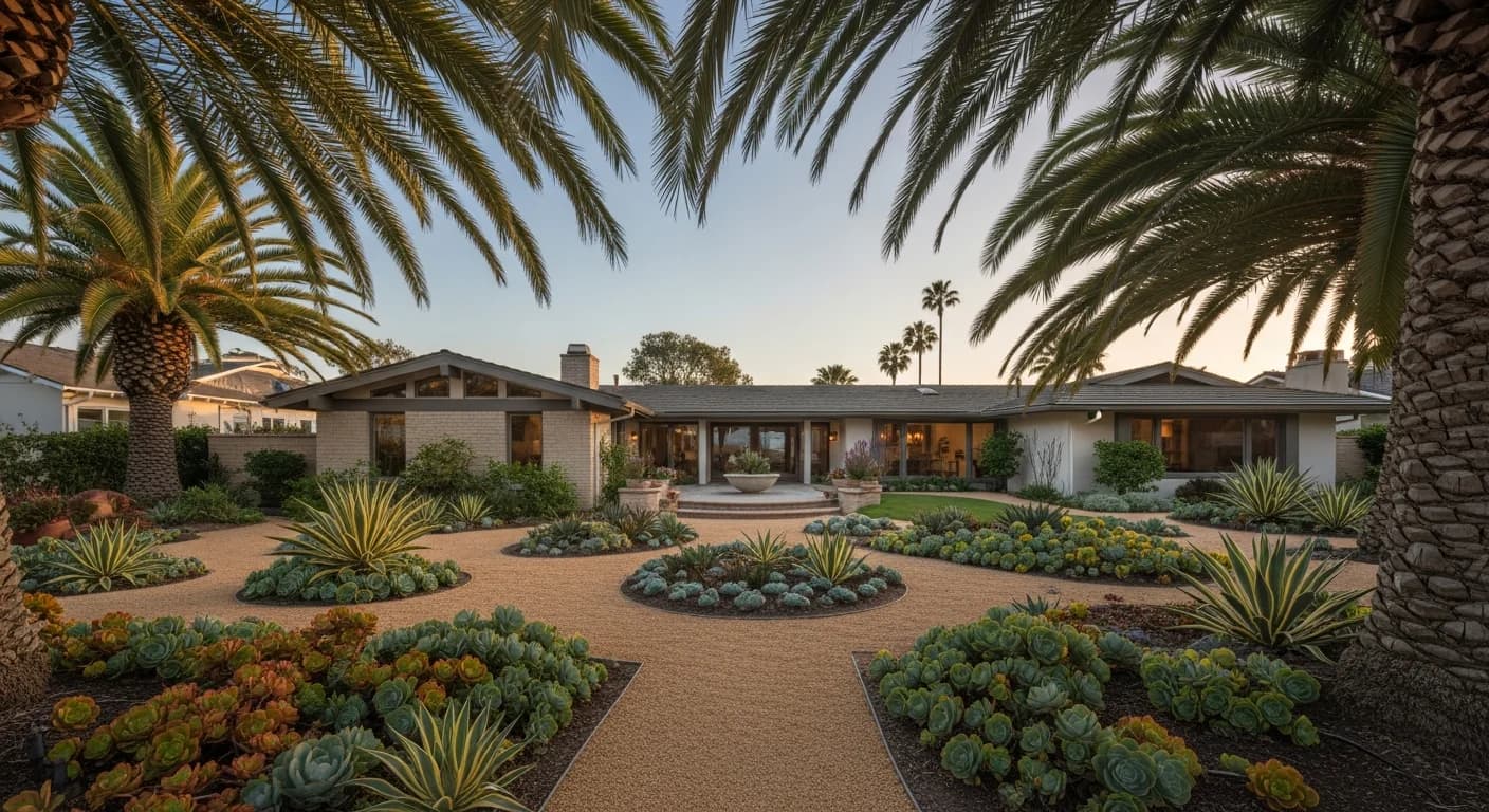 Coastal Landscape Design for Huntington Beach
